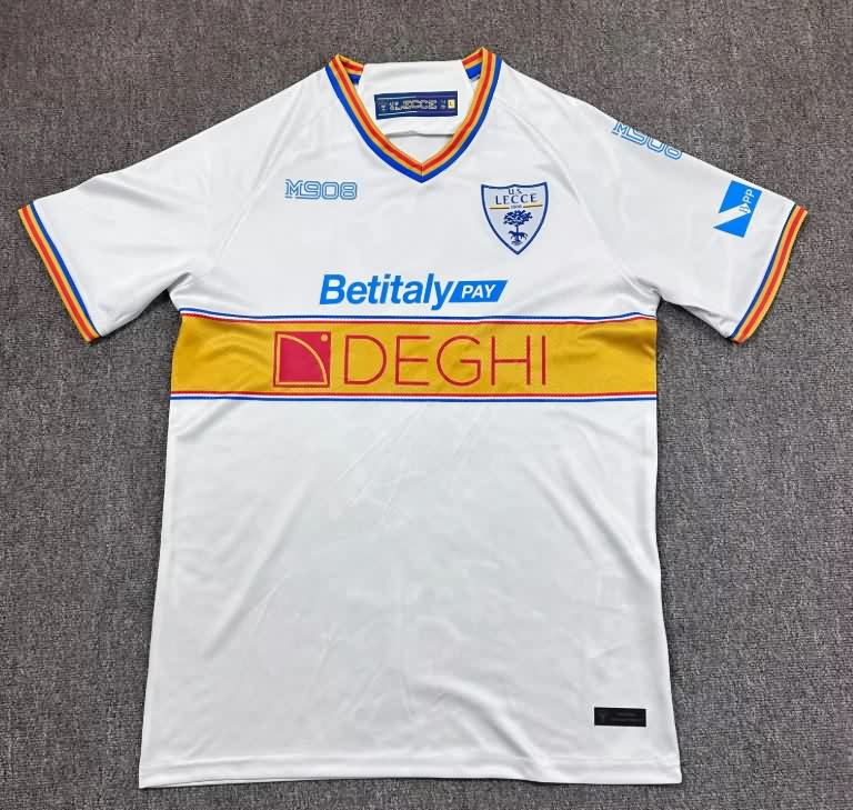 Thailand Quality(AAA) 25/26 Lecce Away Soccer Jersey