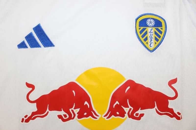 Thailand Quality(AAA) 25/26 Leeds United Home Soccer Jersey