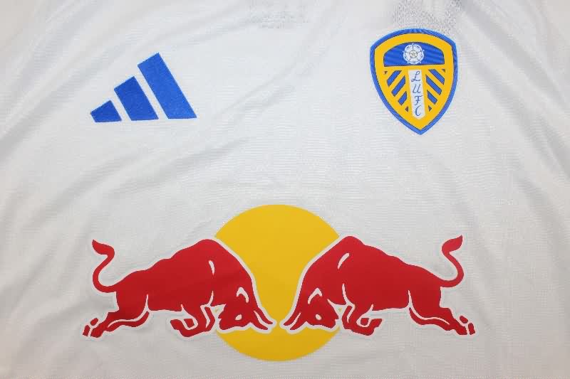 Thailand Quality(AAA) 25/26 Leeds United Home Soccer Jersey (Player)