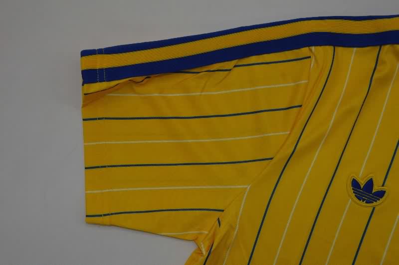 Thailand Quality(AAA) 25/26 Leeds United Yellow Soccer Jersey