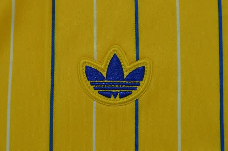 Thailand Quality(AAA) 25/26 Leeds United Yellow Soccer Jersey