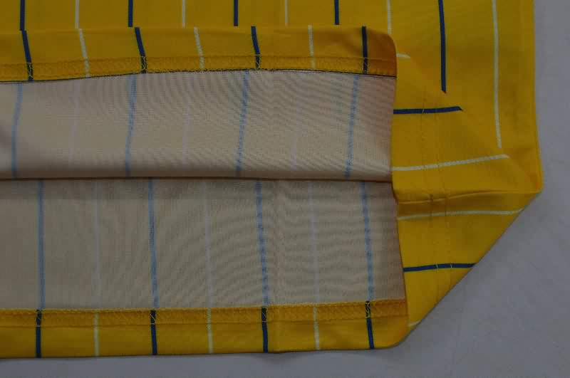 Thailand Quality(AAA) 25/26 Leeds United Yellow Soccer Jersey