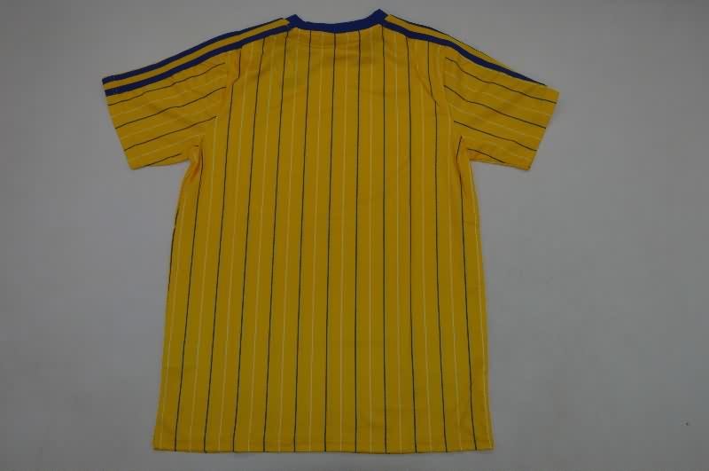 Thailand Quality(AAA) 25/26 Leeds United Yellow Soccer Jersey