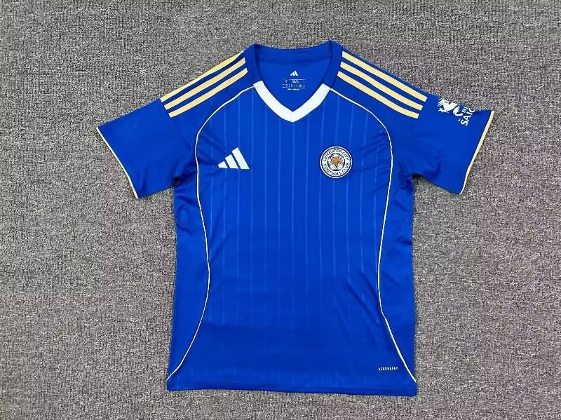 Thailand Quality(AAA) 25/26 Leicester City Home Soccer Jersey