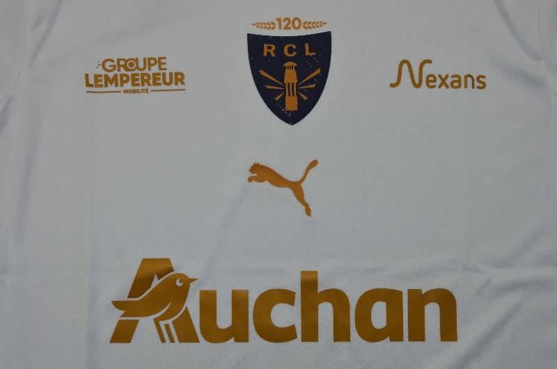 Thailand Quality(AAA) 25/26 Lens Goalkeeper White Soccer Jersey