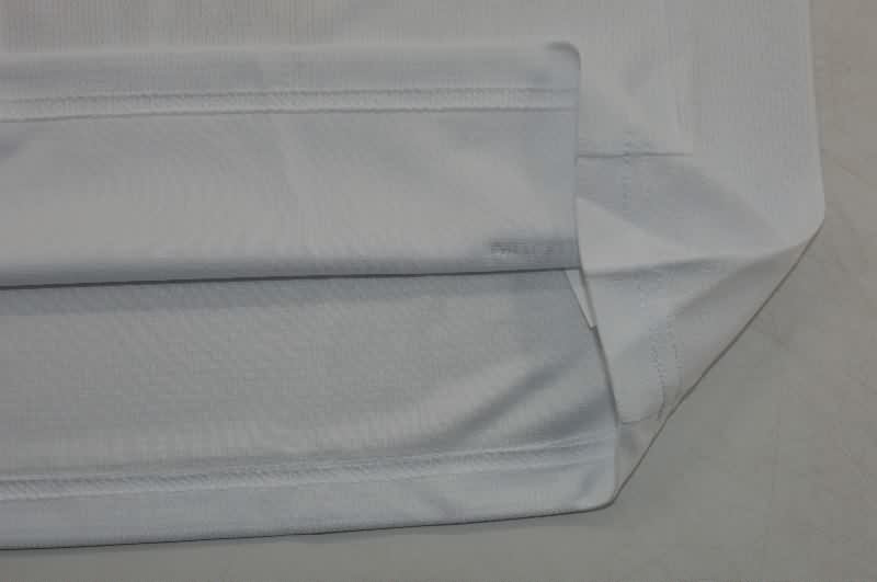 Thailand Quality(AAA) 25/26 Lens Goalkeeper White Soccer Jersey