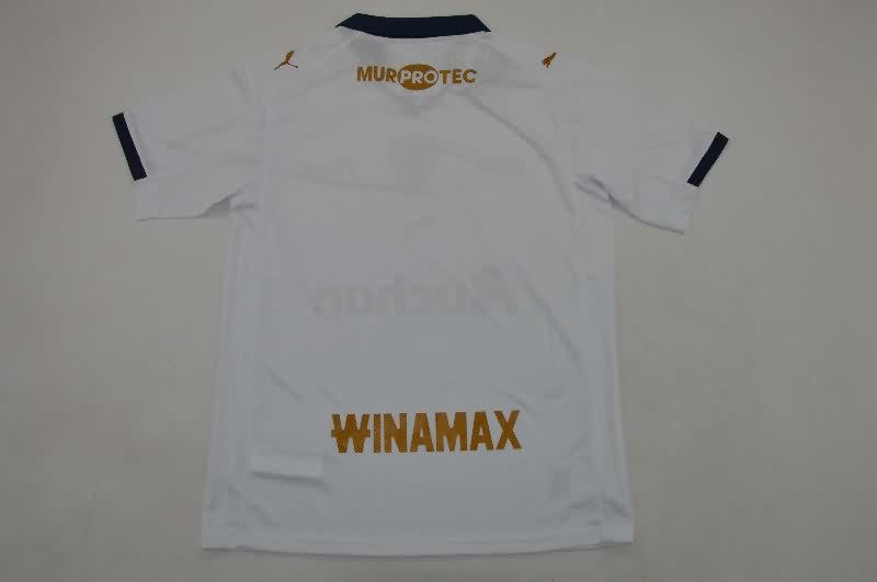 Thailand Quality(AAA) 25/26 Lens Goalkeeper White Soccer Jersey