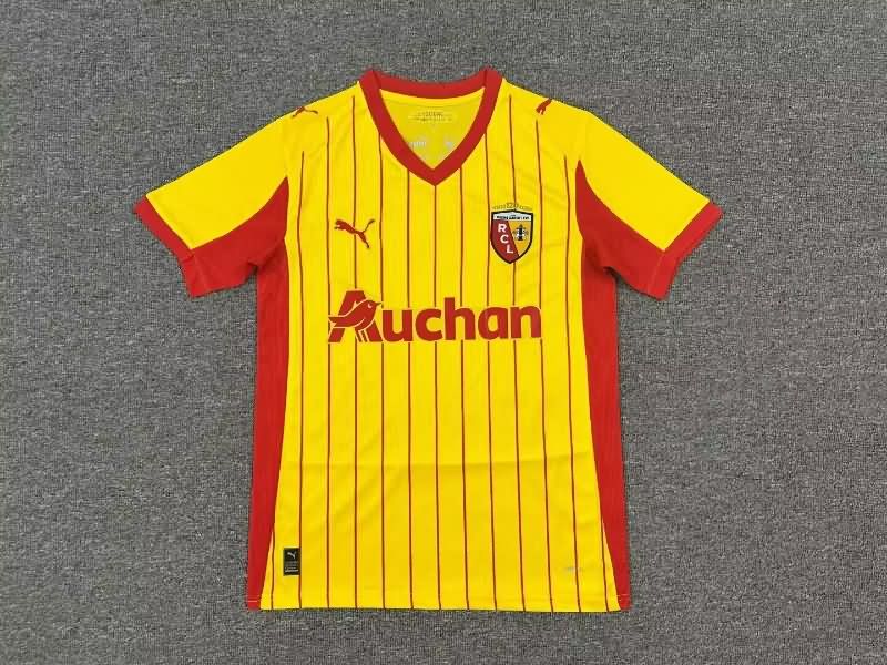 Thailand Quality(AAA) 25/26 Lens Home Soccer Jersey