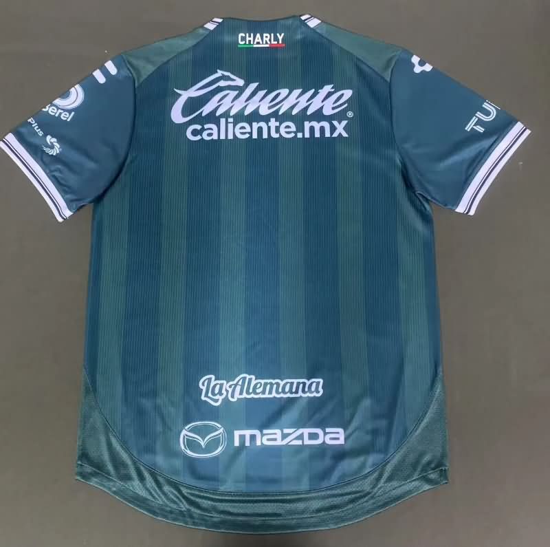 Thailand Quality(AAA) 25/26 Leon Home Soccer Jersey (Player)