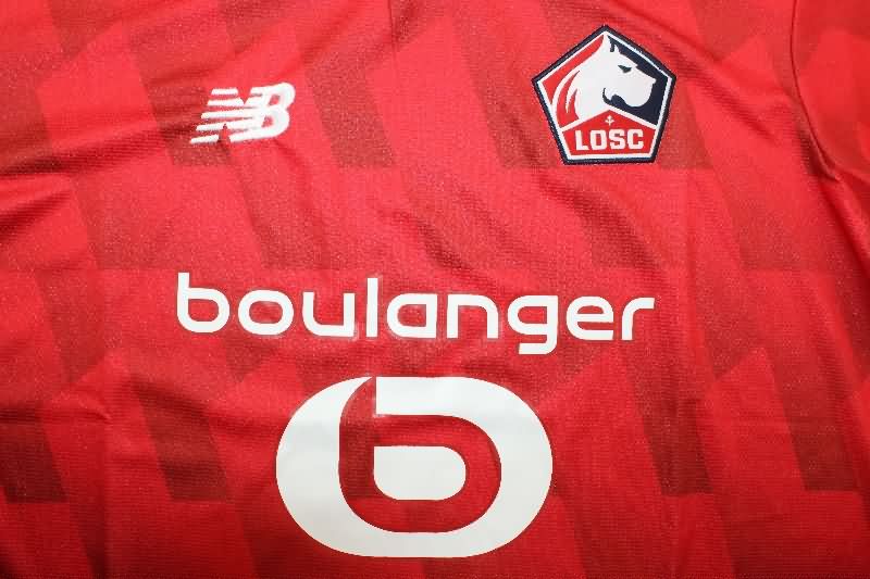 Thailand Quality(AAA) 25/26 Lille Home Soccer Jersey