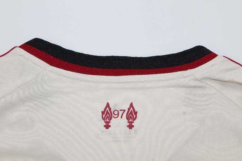 Thailand Quality(AAA) 25/26 Liverpool Away Long Sleeve Soccer Jersey