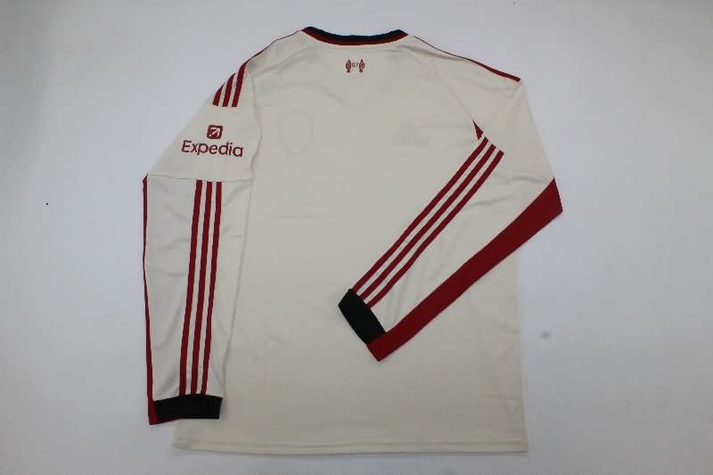 Thailand Quality(AAA) 25/26 Liverpool Away Long Sleeve Soccer Jersey