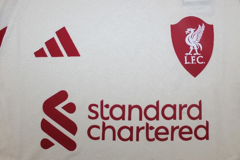 Thailand Quality(AAA) 25/26 Liverpool Away Soccer Jersey (Player)