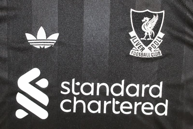 Thailand Quality(AAA) 25/26 Liverpool Goalkeeper Black Soccer Jersey