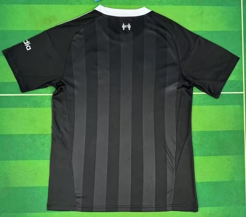 Thailand Quality(AAA) 25/26 Liverpool Goalkeeper Black Soccer Jersey Leaked