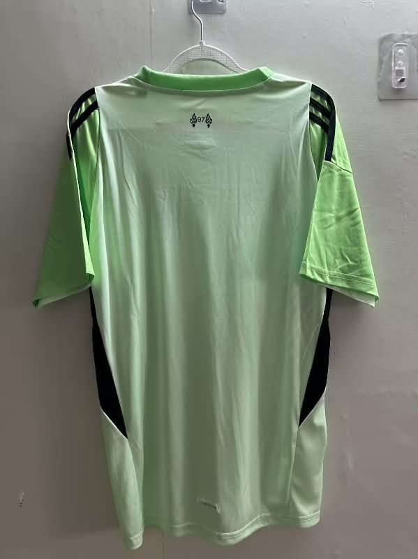 Thailand Quality(AAA) 25/26 Liverpool Goalkeeper Green Soccer Jersey