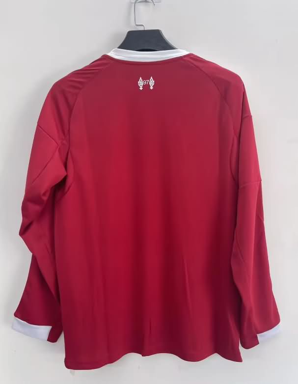 Thailand Quality(AAA) 25/26 Liverpool Home Long Sleeve Soccer Jersey