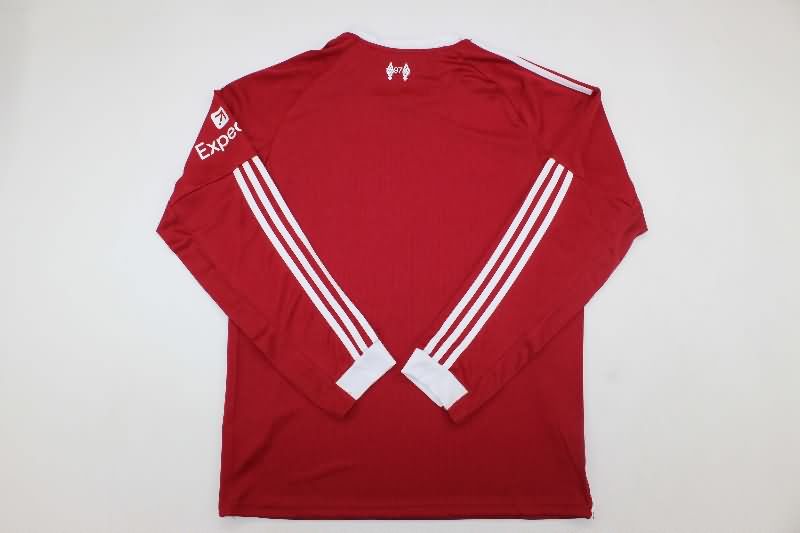 Thailand Quality(AAA) 25/26 Liverpool Home Long Sleeve Soccer Jersey