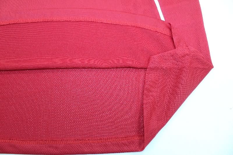 Thailand Quality(AAA) 25/26 Liverpool Home Long Sleeve Soccer Jersey (Player)