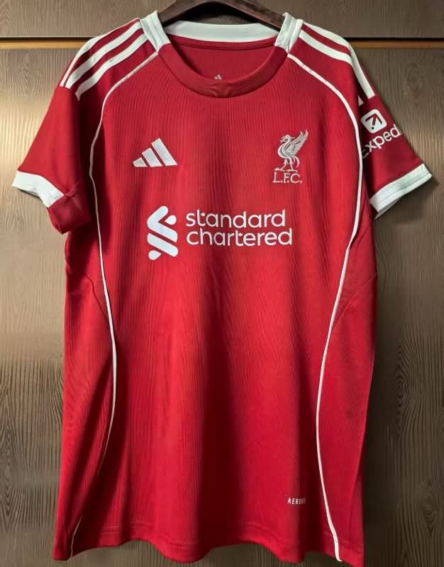 Thailand Quality(AAA) 25/26 Liverpool Home Women Soccer Jersey