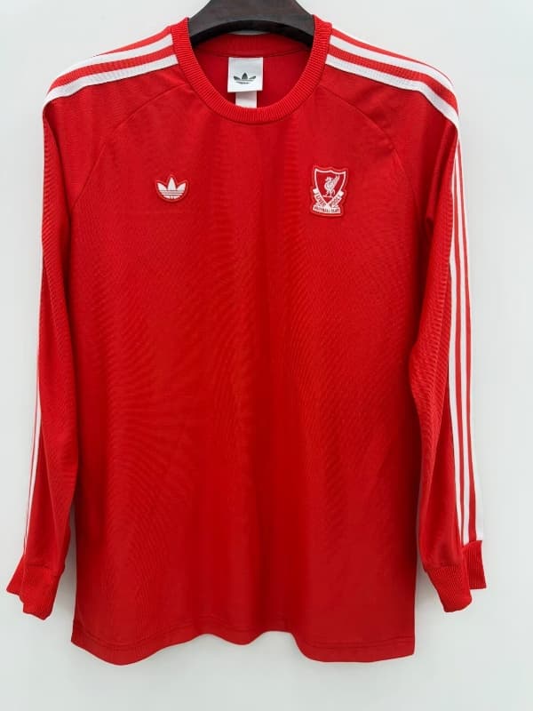 Thailand Quality(AAA) 25/26 Liverpool Red Long Sleeve Soccer Jersey