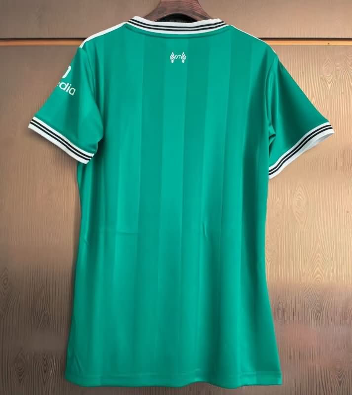 Thailand Quality(AAA) 25/26 Liverpool Third Women Soccer Jersey