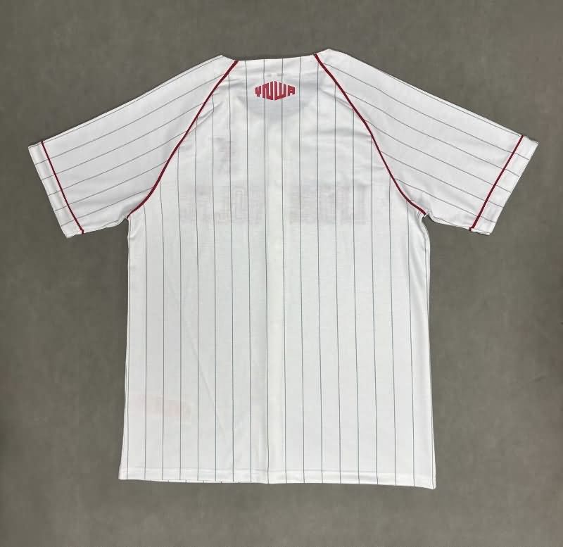 Thailand Quality(AAA) 25/26 Liverpool Travel White Soccer Jersey 02