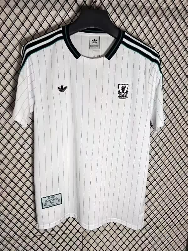 Thailand Quality(AAA) 25/26 Liverpool White Soccer Jersey