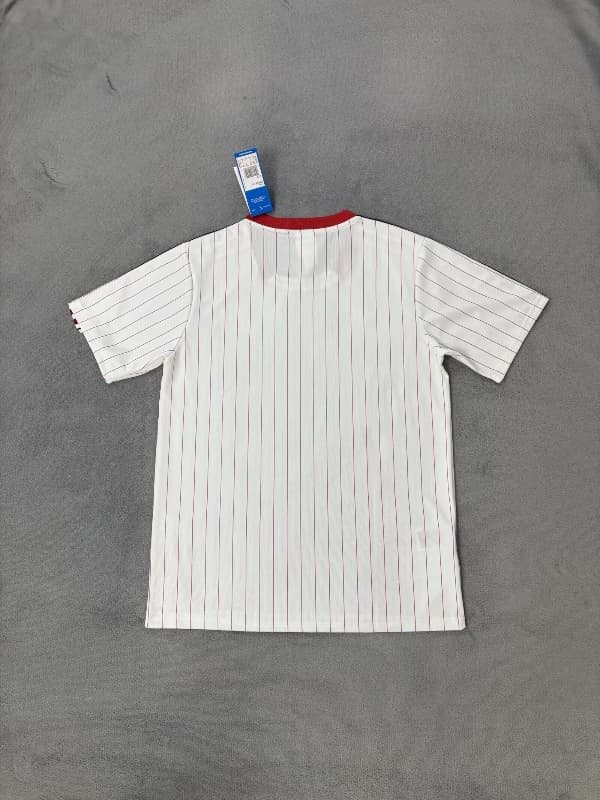 Thailand Quality(AAA) 25/26 Liverpool White Soccer Jersey 03