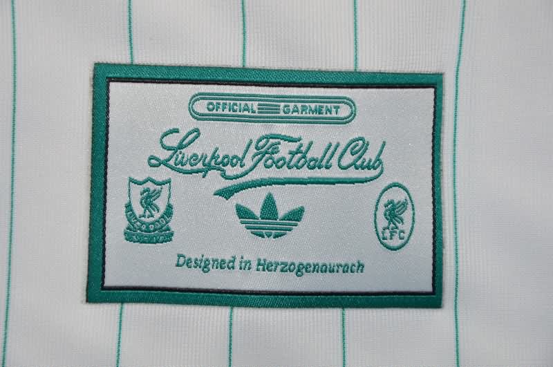 Thailand Quality(AAA) 25/26 Liverpool White Long Sleeve Soccer Jersey