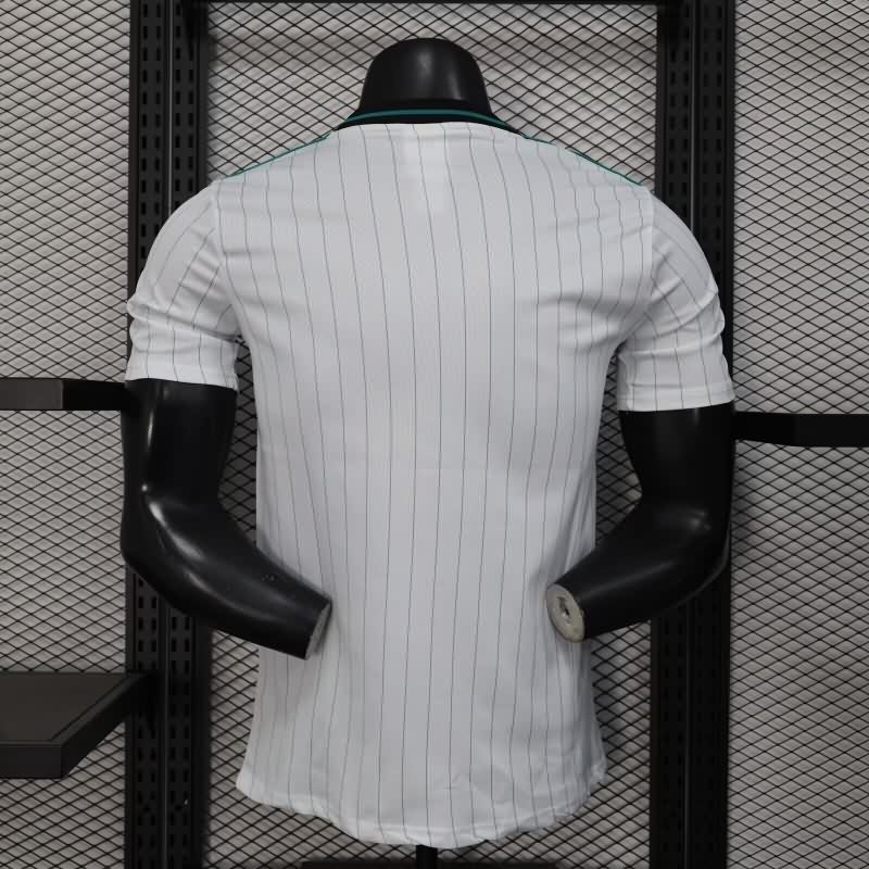 Thailand Quality(AAA) 25/26 Liverpool White Soccer Jersey (Player)