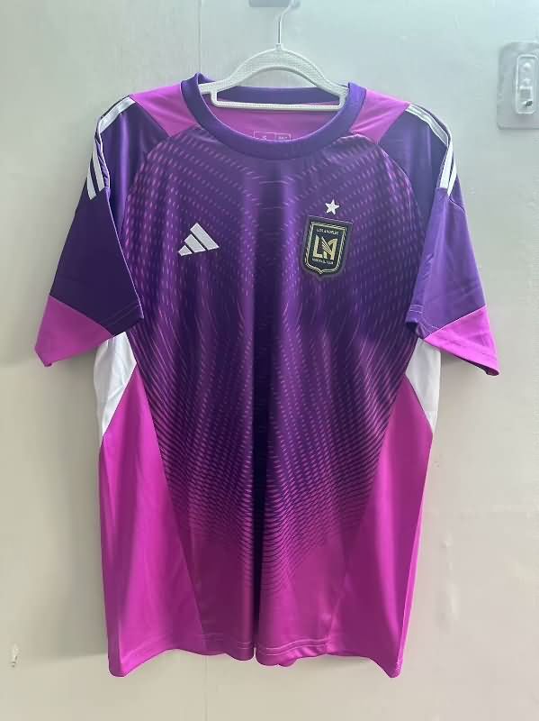 Thailand Quality(AAA) 2025 Los Angeles FC Goalkeeper Purple Soccer Jersey