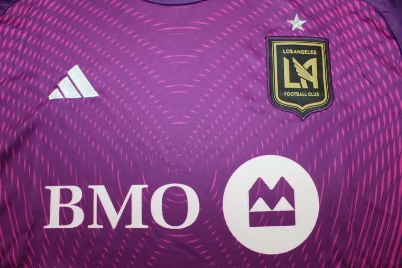 Thailand Quality(AAA) 2025 Los Angeles FC Goalkeeper Purple Soccer Jersey