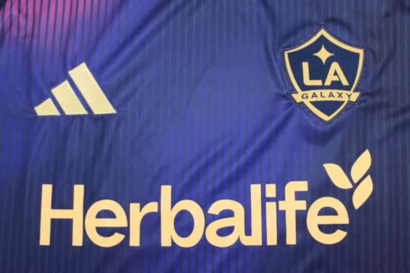 Thailand Quality(AAA) 2025 Los Angeles Galaxy Away Soccer Jersey