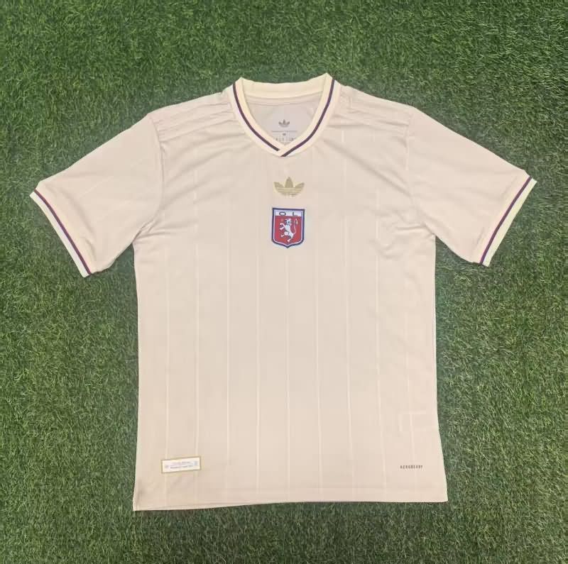 Thailand Quality(AAA) 25/26 Lyon 75th Anniversary Soccer Jersey