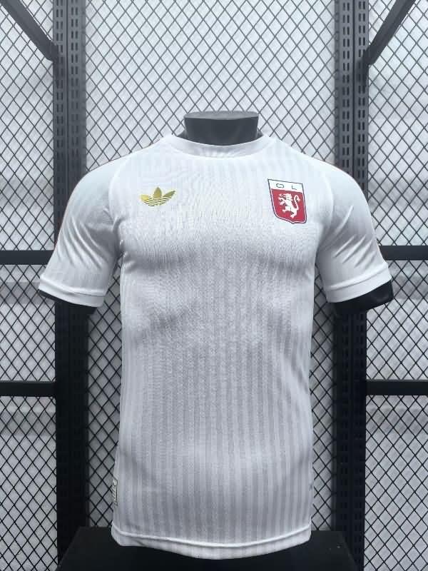 Thailand Quality(AAA) 25/26 Lyon 75th Anniversary Soccer Jersey (Player)