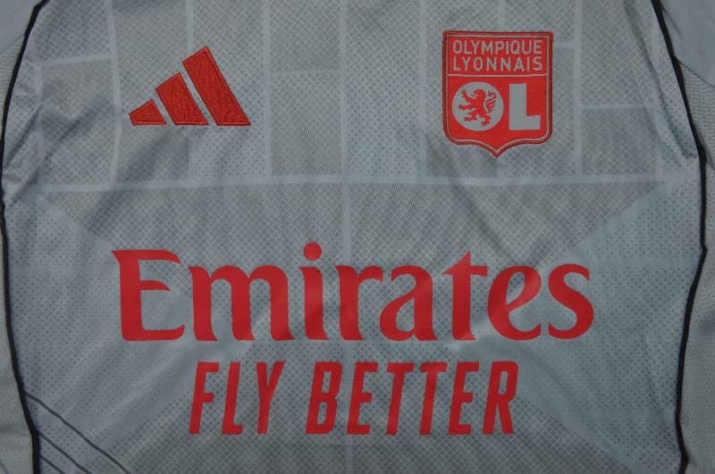 Thailand Quality(AAA) 25/26 Lyon Third Soccer Jersey