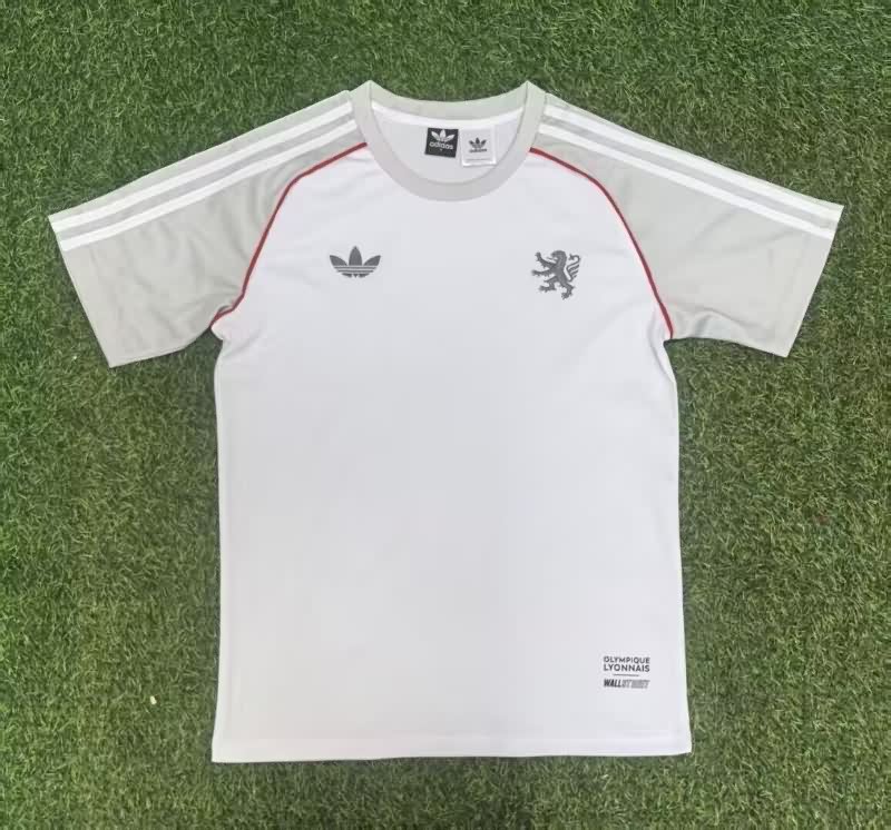 Thailand Quality(AAA) 25/26 Lyon Training Soccer Jersey 02