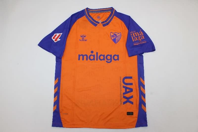 Thailand Quality(AAA) 25/26 Malaga Away Soccer Jersey