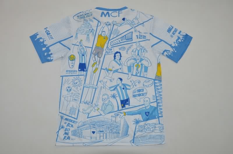 Thailand Quality(AAA) 25/26 Malaga Special Soccer Jersey