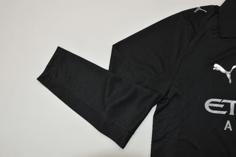 Thailand Quality(AAA) 25/26 Manchester City Away Long Sleeve Soccer Jersey