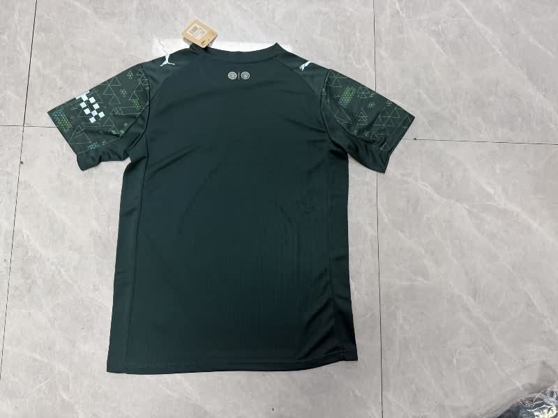 Thailand Quality(AAA) 25/26 Manchester City Fourth Soccer Jersey