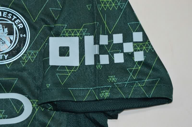 Thailand Quality(AAA) 25/26 Manchester City Fourth Soccer Jersey (Player)