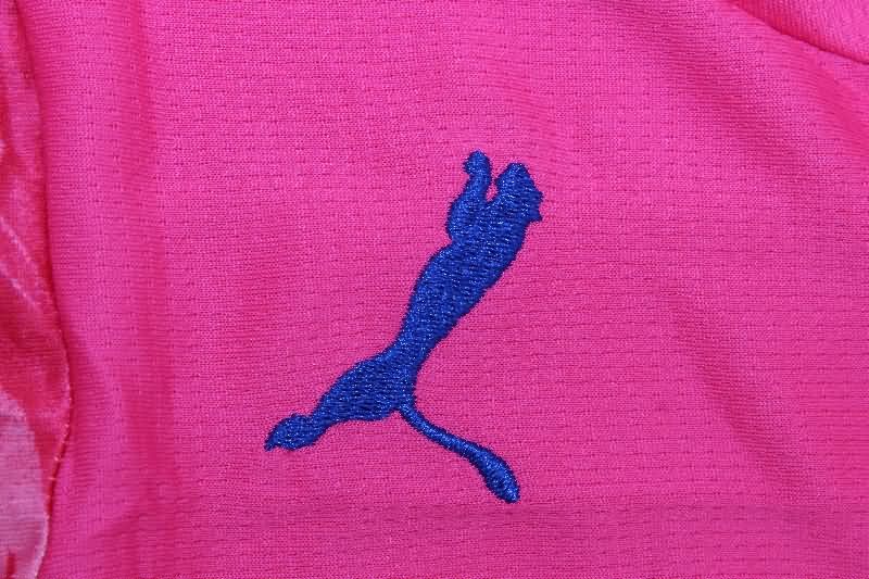 Thailand Quality(AAA) 25/26 Manchester City Goalkeeper Pink Soccer Jersey
