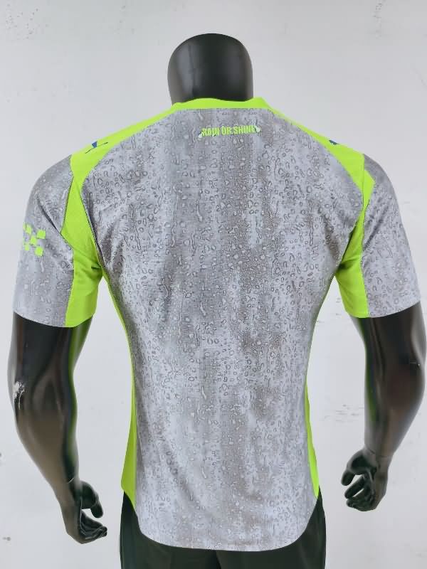 Thailand Quality(AAA) 25/26 Manchester City Grey Soccer Jersey (Player)