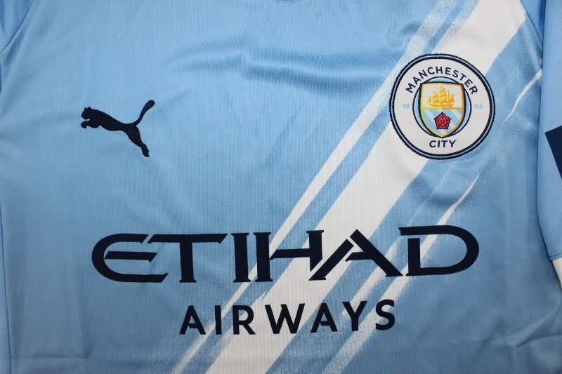 Thailand Quality(AAA) 25/26 Manchester City Home Soccer Jersey Leaked