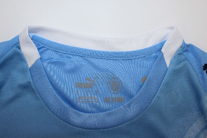 Thailand Quality(AAA) 25/26 Manchester City Home Long Sleeve Soccer Jersey