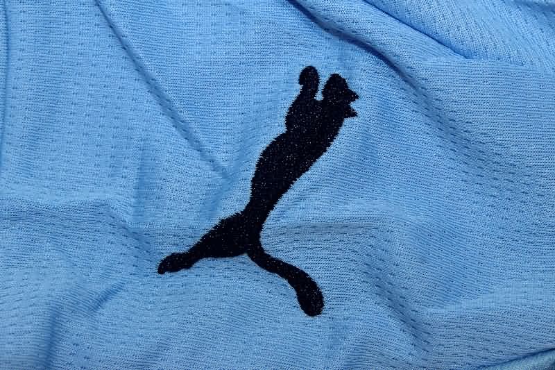 Thailand Quality(AAA) 25/26 Manchester City Home Long Sleeve Soccer Jersey