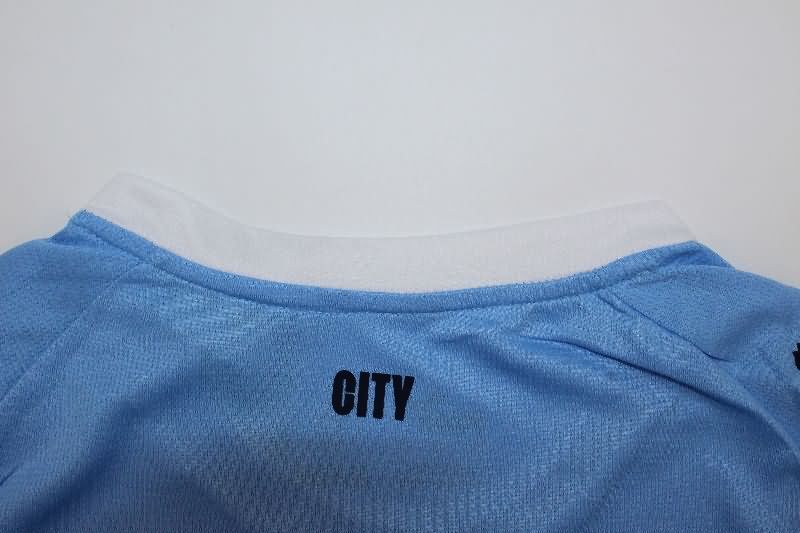 Thailand Quality(AAA) 25/26 Manchester City Home Long Sleeve Soccer Jersey
