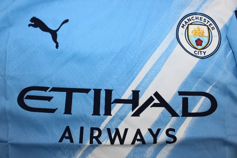 Thailand Quality(AAA) 25/26 Manchester City Home Soccer Jersey (Player)